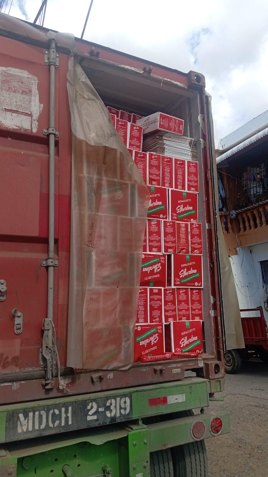 Descarga contenedor Stherlina Dajabón Abril 2026